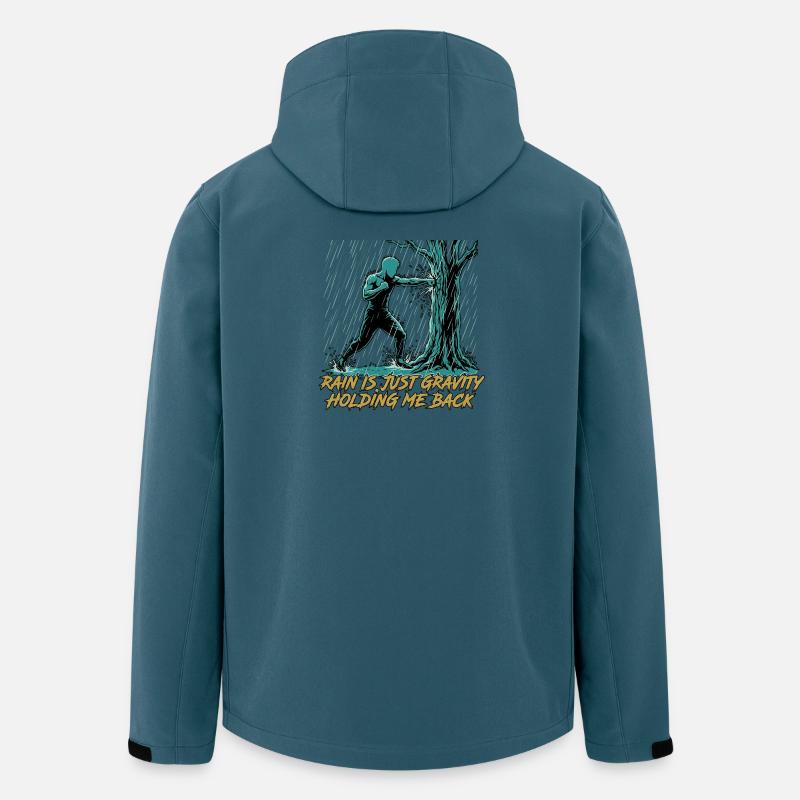 Kung Fu Kampfkunst - Recycelte Männer Softshell-Jacke von Stanley/Stella - Dunkles Petrol