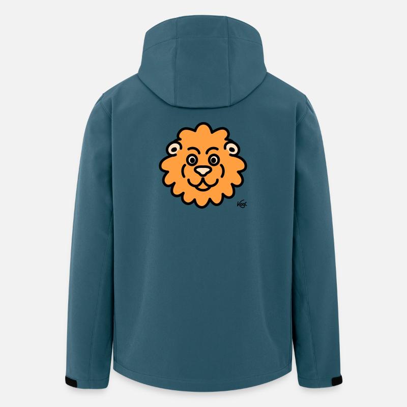 Lion Grand - Veste softshell homme en polyester recyclé Stanley/Stella - bleu pétrole foncé