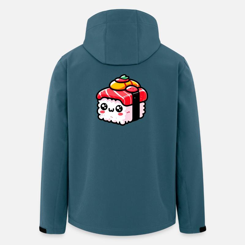 Sushi - Recycelte Männer Softshell-Jacke von Stanley/Stella - Dunkles Petrol