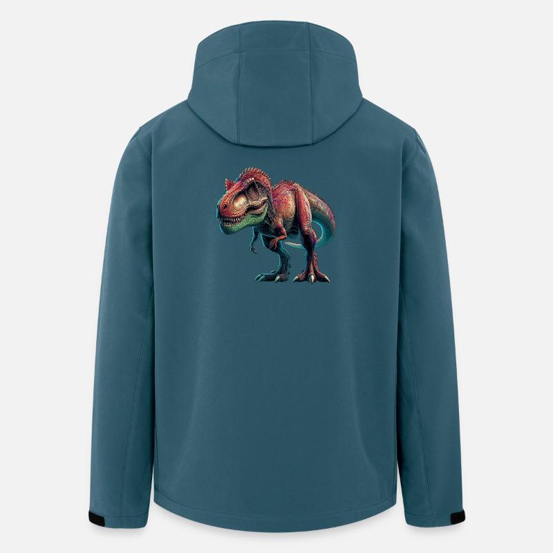Dinosaur - Men’s Recycled Softshell Jacket by Stanley/Stella - stargazer