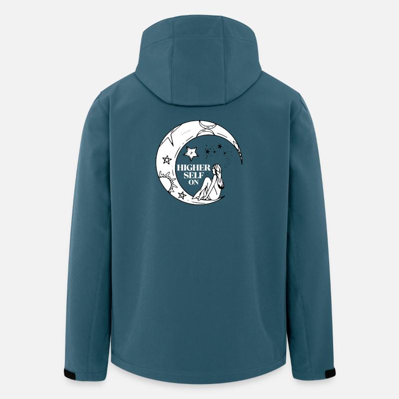 HIGHER Self - Recycelte Männer Softshell-Jacke von Stanley/Stella - Dunkles Petrol