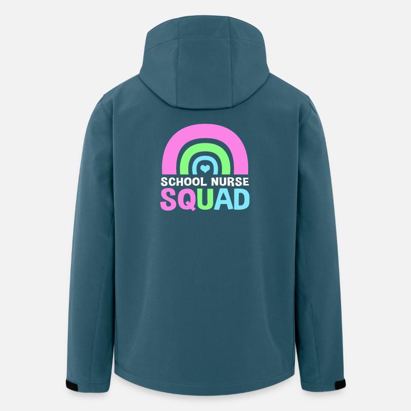 Krankenschwester Schule - Recycelte Männer Softshell-Jacke von Stanley/Stella - Dunkles Petrol