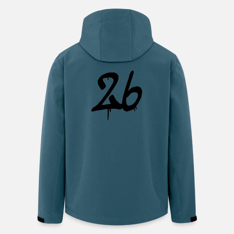 26 - Veste softshell homme en polyester recyclé Stanley/Stella - bleu pétrole foncé