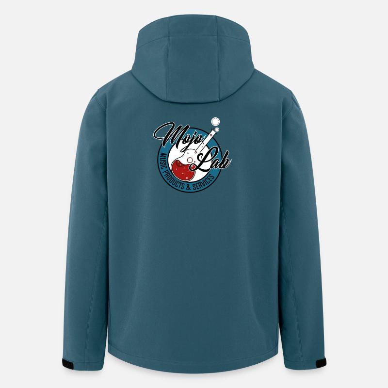 mojolab guitar - Veste softshell homme en polyester recyclé Stanley/Stella - bleu pétrole foncé
