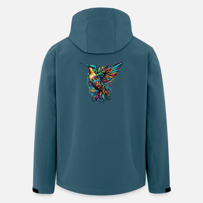 Hummingbird - Men’s Recycled Softshell Jacket by Stanley/Stella - stargazer
