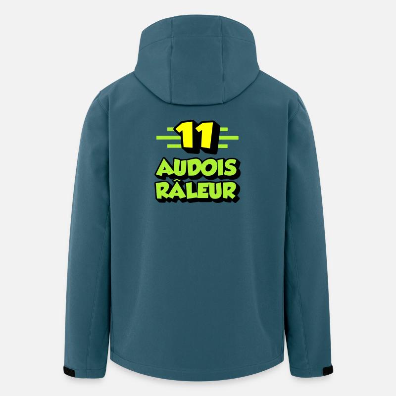 Beschwerdender Audois - Recycelte Männer Softshell-Jacke von Stanley/Stella - Dunkles Petrol