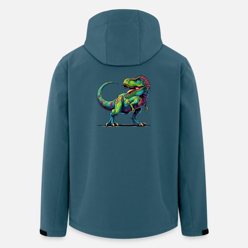 Dinosaur - Men’s Recycled Softshell Jacket by Stanley/Stella - stargazer