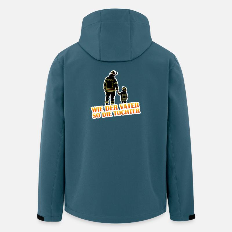 Fire Brigade Father Daughter - Men’s Recycled Softshell Jacket by Stanley/Stella - stargazer