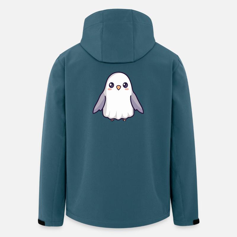 Dove Bird Halloween Ghost - Men’s Recycled Softshell Jacket by Stanley/Stella - stargazer