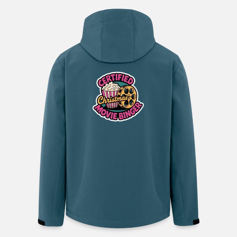 Watching movies Binge Watcher - Men’s Recycled Softshell Jacket by Stanley/Stella - stargazer