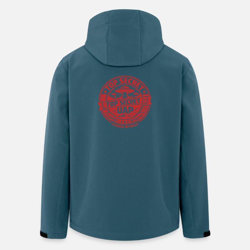 TOP SECRET UAP EVIDENCE WITHHELD. - Recycelte Männer Softshell-Jacke von Stanley/Stella - Dunkles Petrol