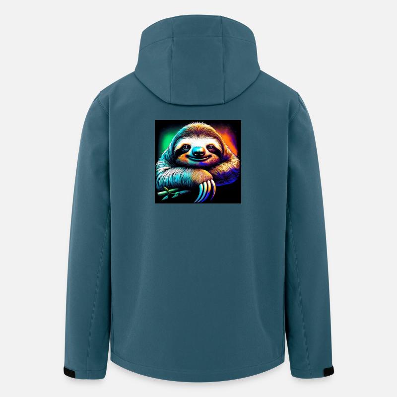 sloth - Men’s Recycled Softshell Jacket by Stanley/Stella - stargazer