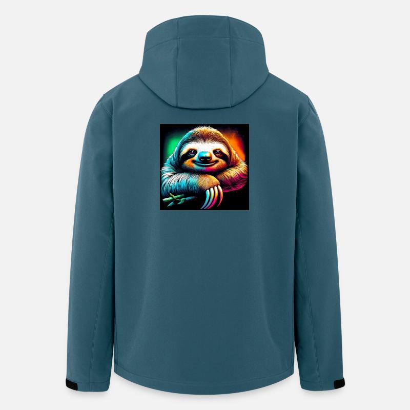 sloth - Men’s Recycled Softshell Jacket by Stanley/Stella - stargazer
