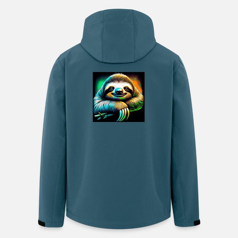 sloth - Men’s Recycled Softshell Jacket by Stanley/Stella - stargazer