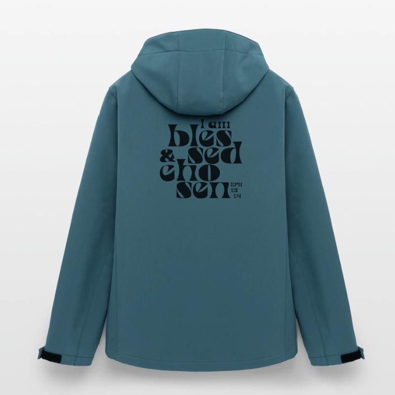 b l e s s e d & c h o s e n Veste softshell homme en polyester recyclé Stanley/Stella