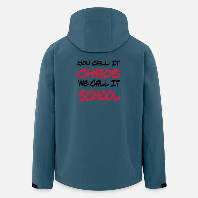 École - Veste softshell homme en polyester recyclé Stanley/Stella - bleu pétrole foncé