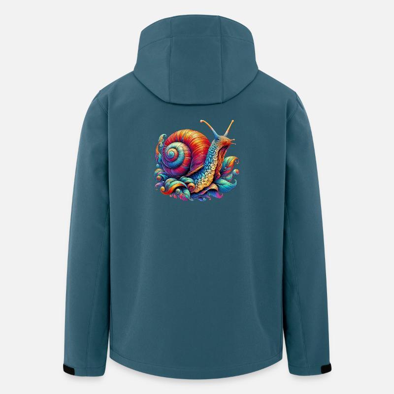 Snail - Men’s Recycled Softshell Jacket by Stanley/Stella - stargazer
