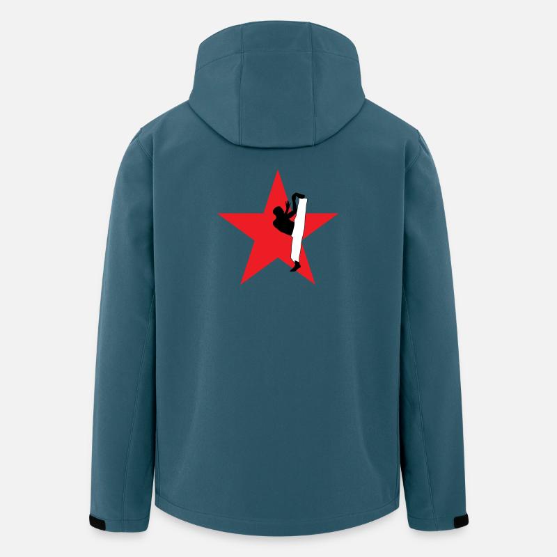 Capoeira – Kampf – Tanz - Recycelte Männer Softshell-Jacke von Stanley/Stella - Dunkles Petrol