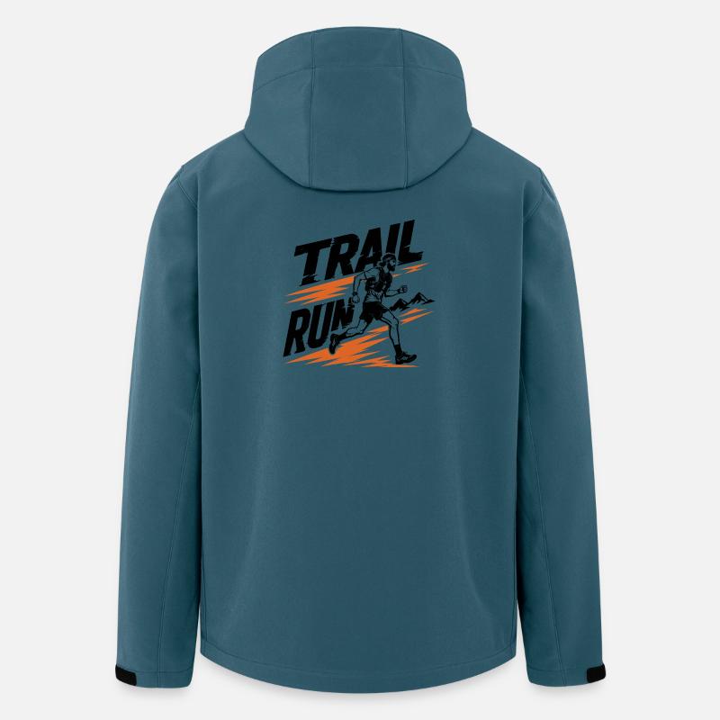 Trail Run - Men’s Recycled Softshell Jacket by Stanley/Stella - stargazer