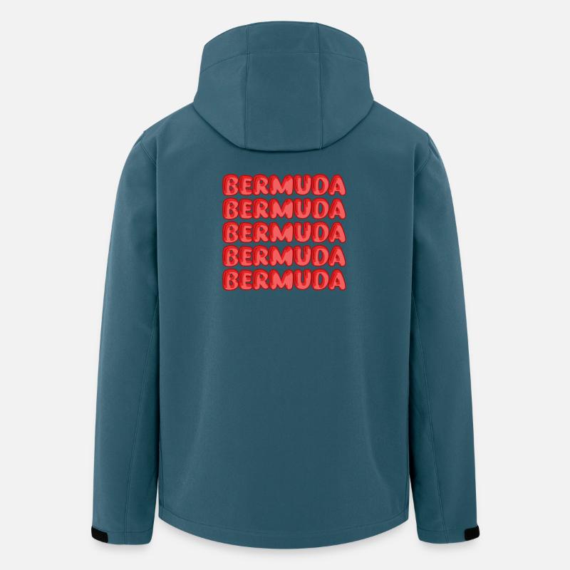 Reise Bermuda - Recycelte Männer Softshell-Jacke von Stanley/Stella - Dunkles Petrol