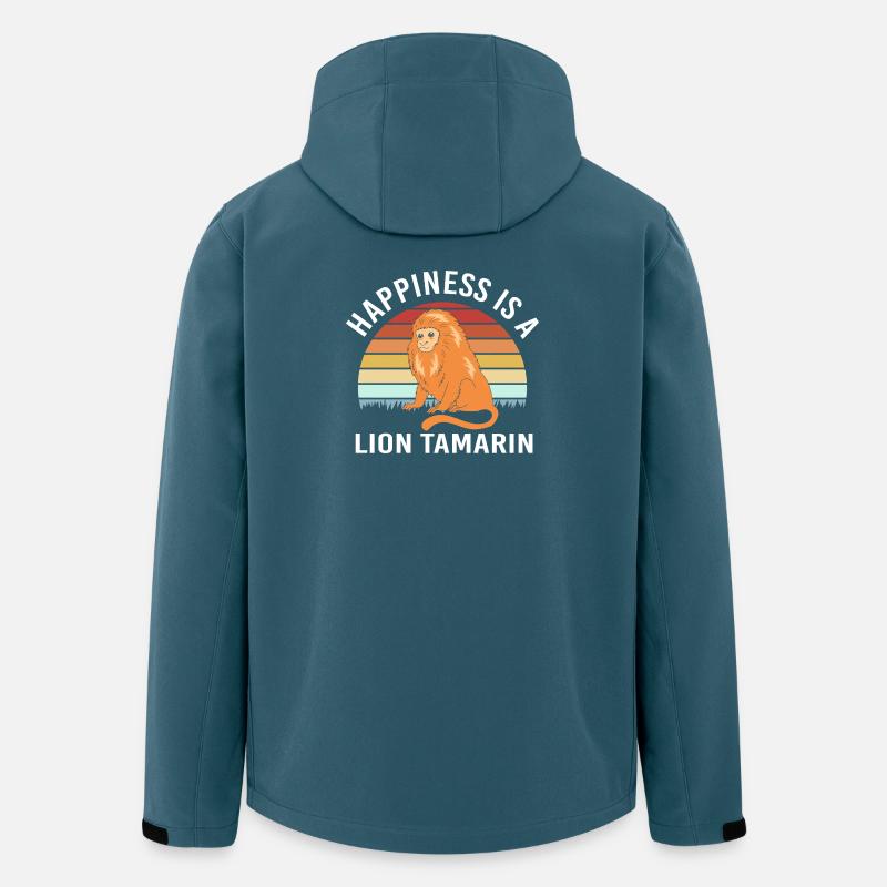 Tamarin Monkey - Men’s Recycled Softshell Jacket by Stanley/Stella - stargazer