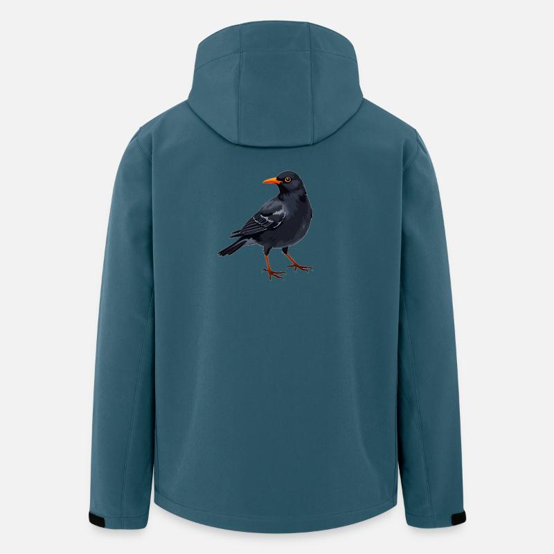 Amsel - Recycelte Männer Softshell-Jacke von Stanley/Stella - Dunkles Petrol