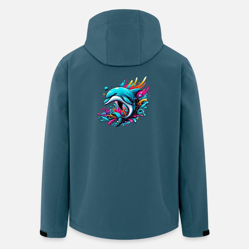 Dolphin - Men’s Recycled Softshell Jacket by Stanley/Stella - stargazer