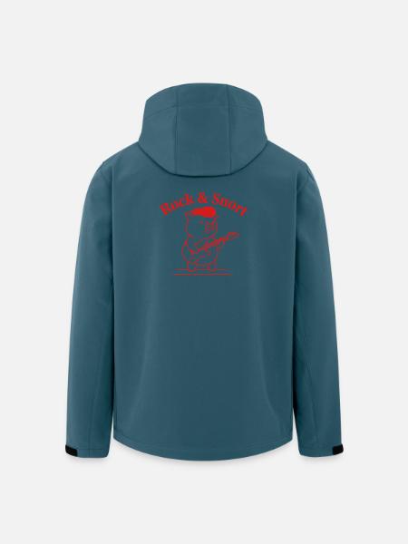 Rock & Snort Pig Guitar - Men’s Recycled Softshell Jacket by Stanley/Stella - stargazer