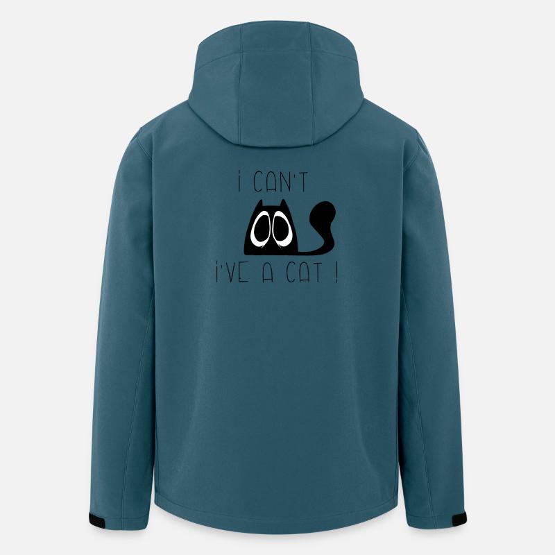 I can't, I've a cat sad! - Men’s Recycled Softshell Jacket by Stanley/Stella - stargazer