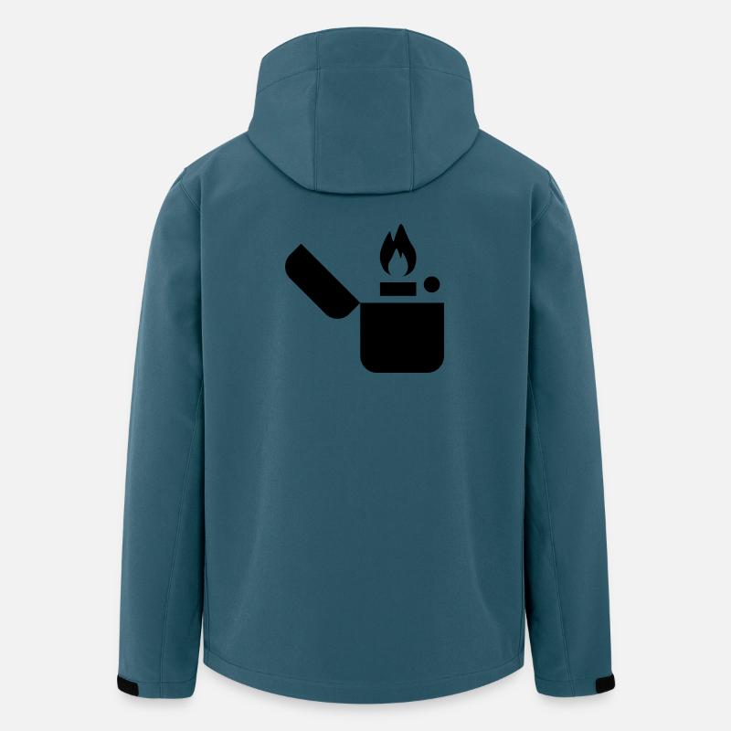 Gas Lighter - Men’s Recycled Softshell Jacket by Stanley/Stella - stargazer