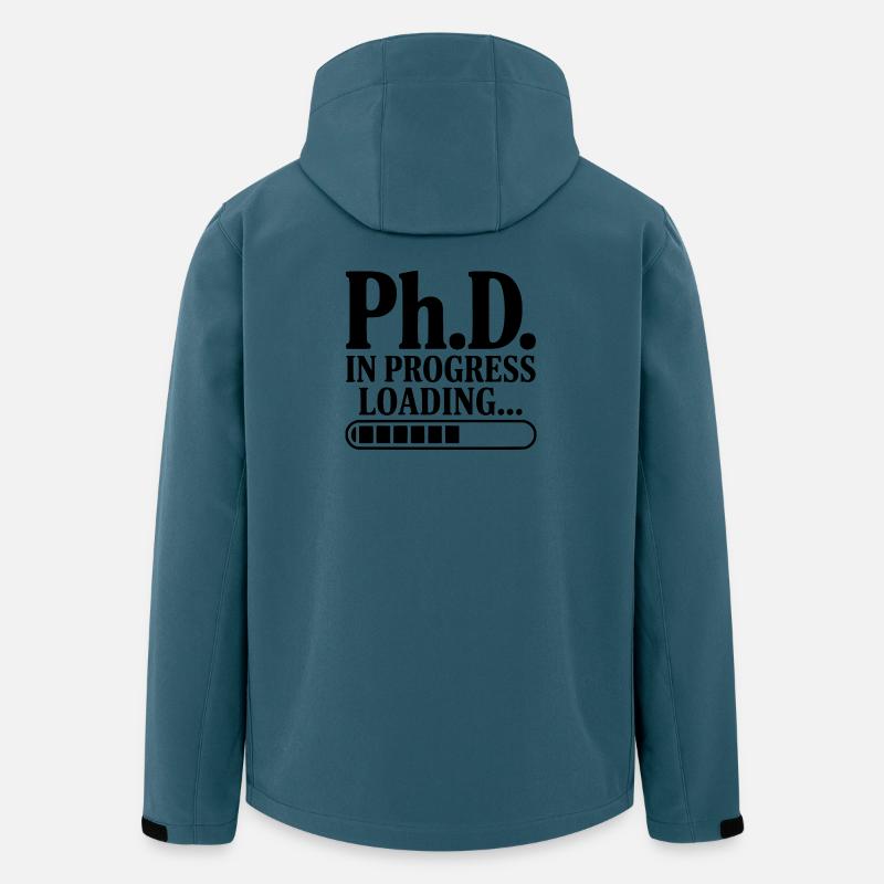 Ph.D. In Progress Loading... - Men’s Recycled Softshell Jacket by Stanley/Stella - stargazer