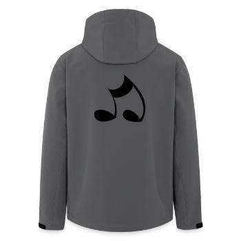 Note - Veste softshell homme en polyester recyclé Stanley/Stella - bleu pétrole foncé - Dos - AI Model Male 185 light (185cm)