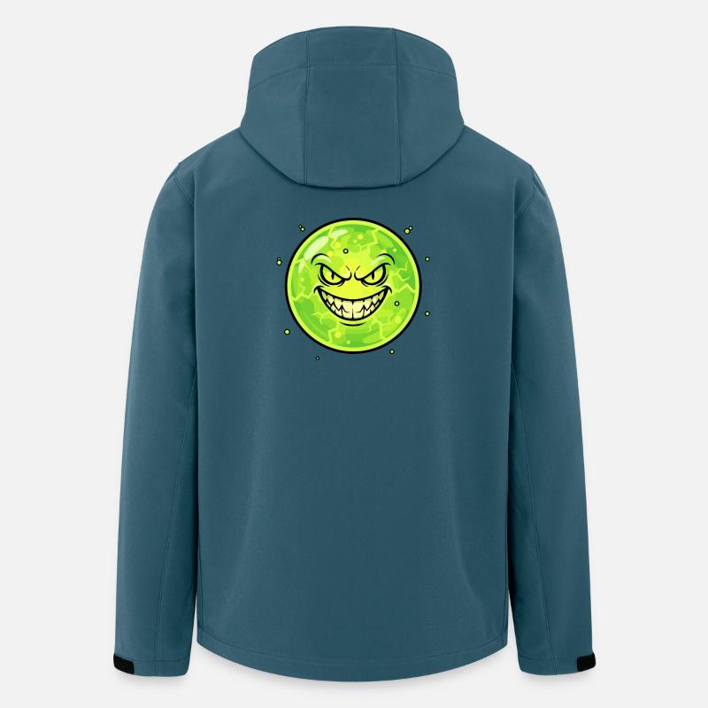 Grim Moon with Grin - Men’s Recycled Softshell Jacket by Stanley/Stella - stargazer
