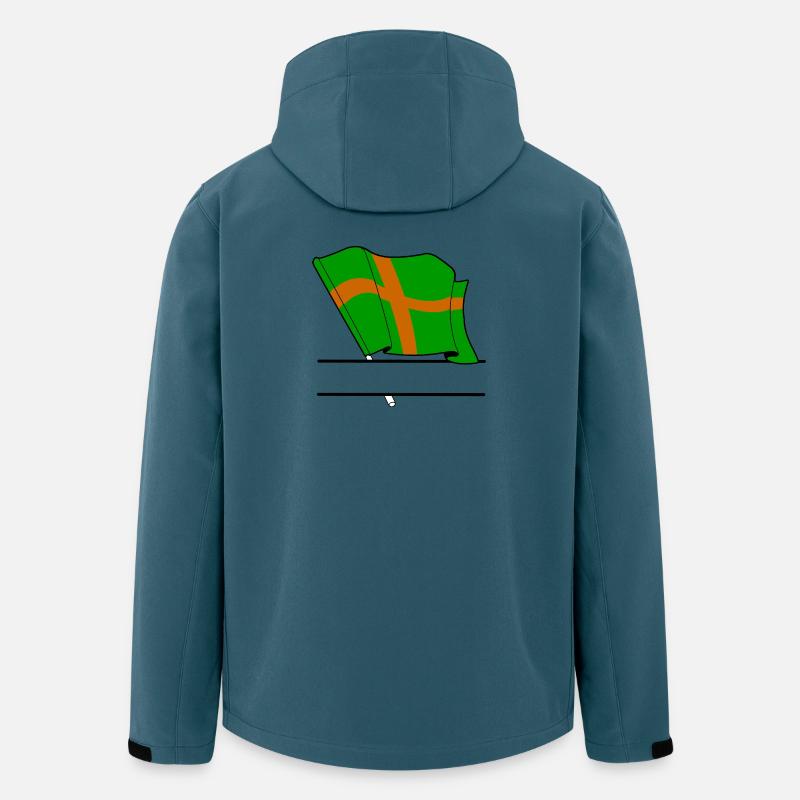 Nijmegen Walking Flag Custom - Men’s Recycled Softshell Jacket by Stanley/Stella - stargazer