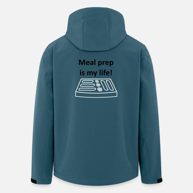 Meal Prep is my life! - Men’s Recycled Softshell Jacket by Stanley/Stella - stargazer