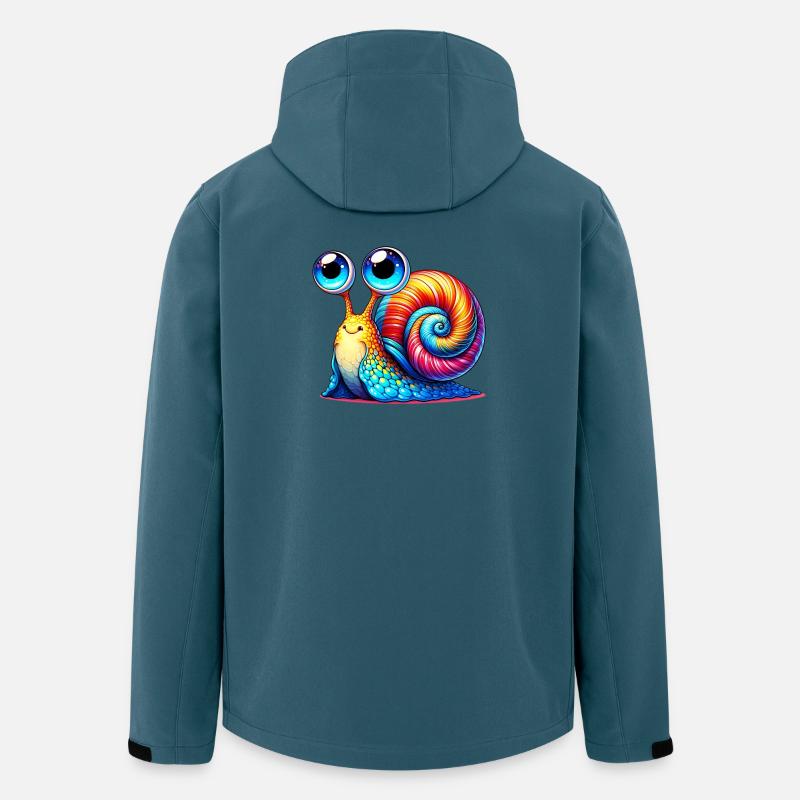 Snail - Men’s Recycled Softshell Jacket by Stanley/Stella - stargazer