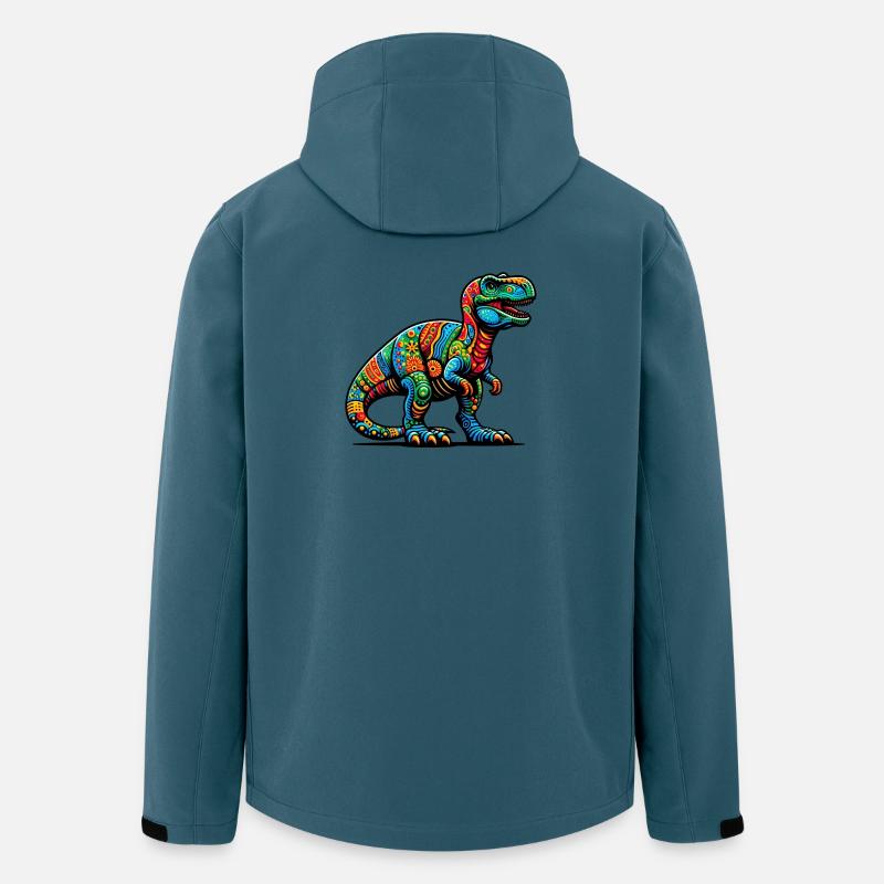 Dinosaur - Men’s Recycled Softshell Jacket by Stanley/Stella - stargazer