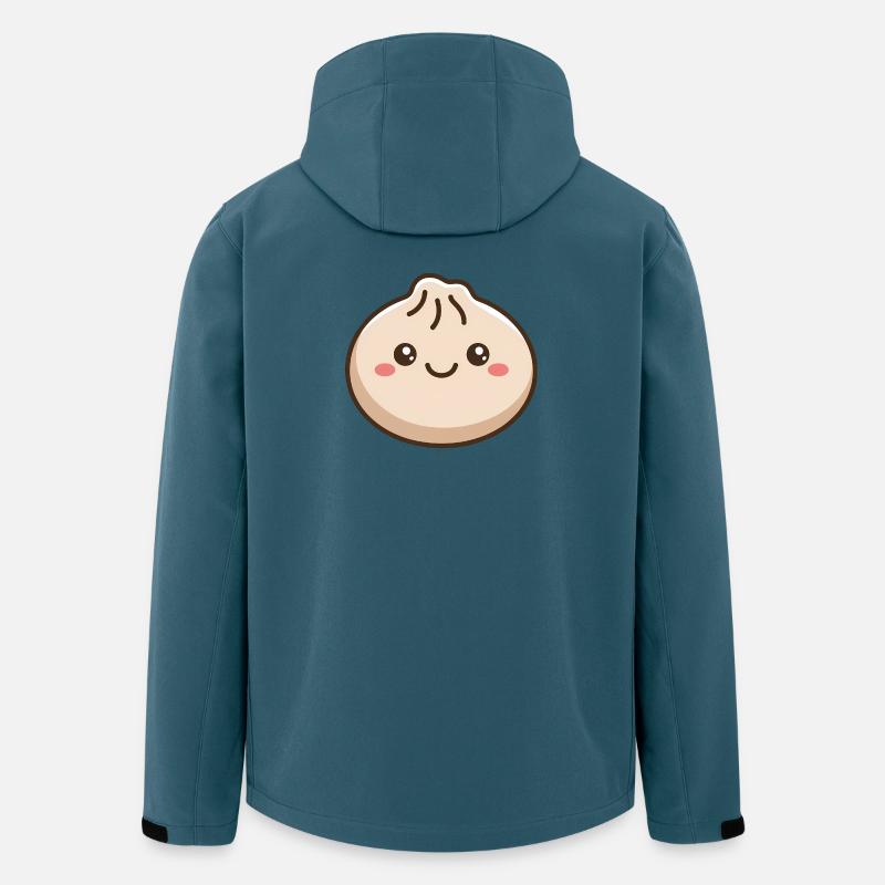 Adorable Dumpling Kawaii Food - Men’s Recycled Softshell Jacket by Stanley/Stella - stargazer