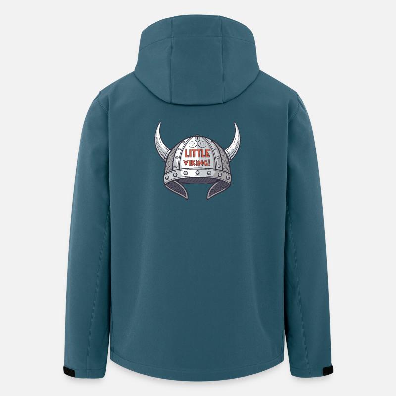 Petit Viking Casque - Veste softshell homme en polyester recyclé Stanley/Stella - bleu pétrole foncé