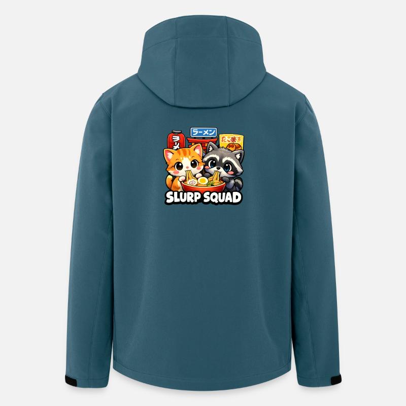 Ramen Japan Tshirt - Recycelte Männer Softshell-Jacke von Stanley/Stella - Dunkles Petrol