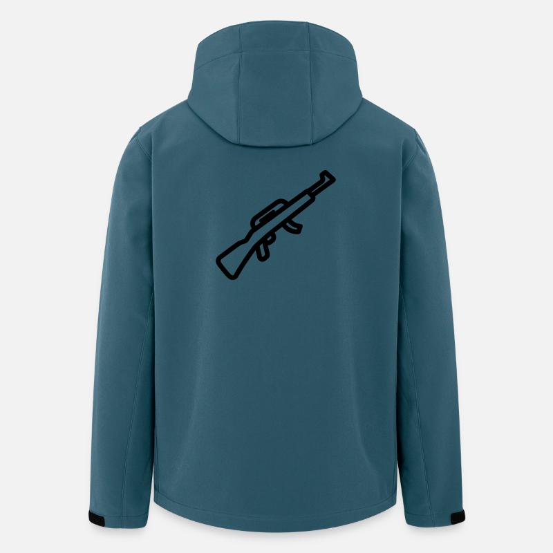 Submachine gun - Men’s Recycled Softshell Jacket by Stanley/Stella - stargazer