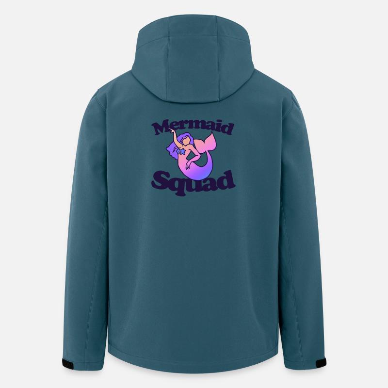 Mermaid Squad Gradient - Men’s Recycled Softshell Jacket by Stanley/Stella - stargazer