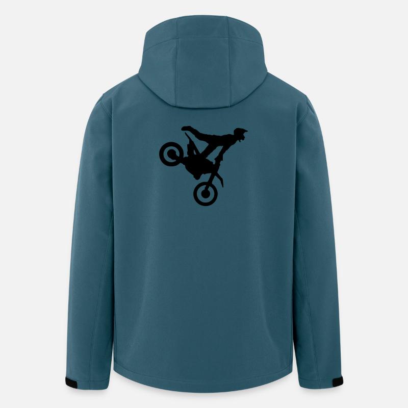 Motorcross - Men’s Recycled Softshell Jacket by Stanley/Stella - stargazer