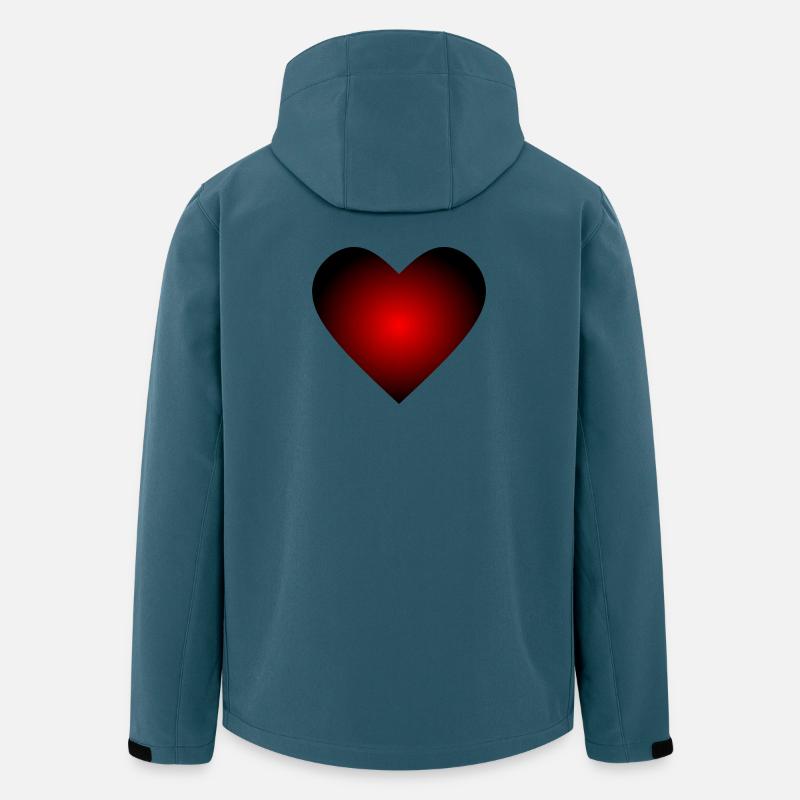 Cadeau Saint-Valentin Saint-Valentin - Veste softshell homme en polyester recyclé Stanley/Stella - bleu pétrole foncé