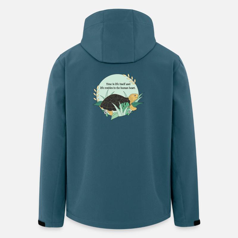 Turtle Cassiopeia - Men’s Recycled Softshell Jacket by Stanley/Stella - stargazer