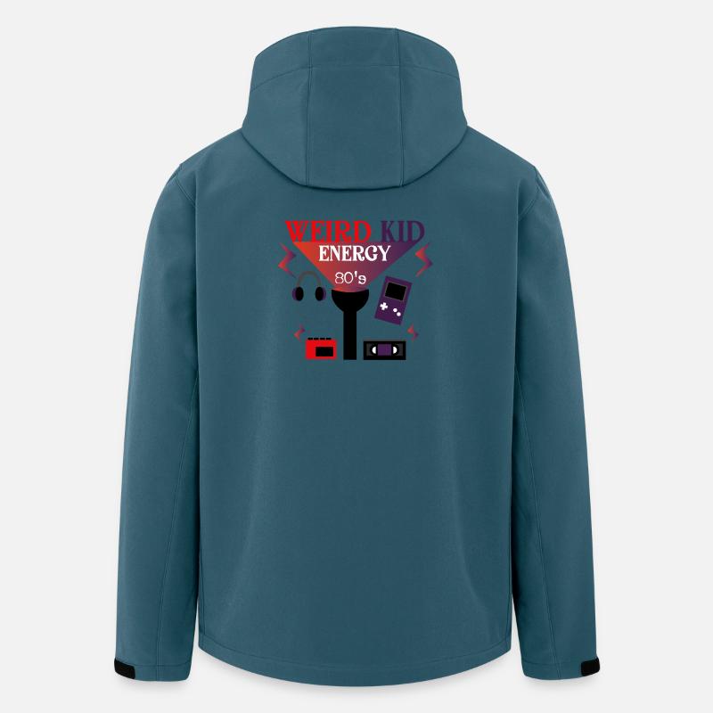 Seltsame Energie - Recycelte Männer Softshell-Jacke von Stanley/Stella - Dunkles Petrol