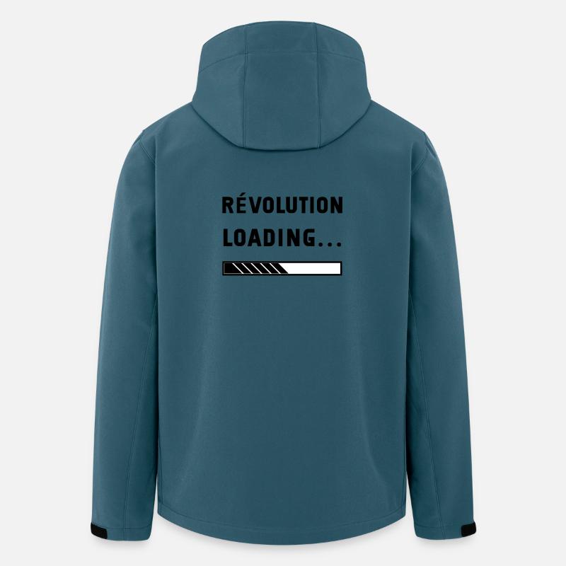 Revolution Loading - Men’s Recycled Softshell Jacket Discoverer by Stanley/Stella - stargazer