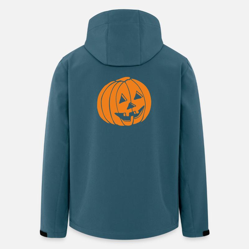 Halloween - Recycelte Männer Softshell-Jacke von Stanley/Stella - Dunkles Petrol