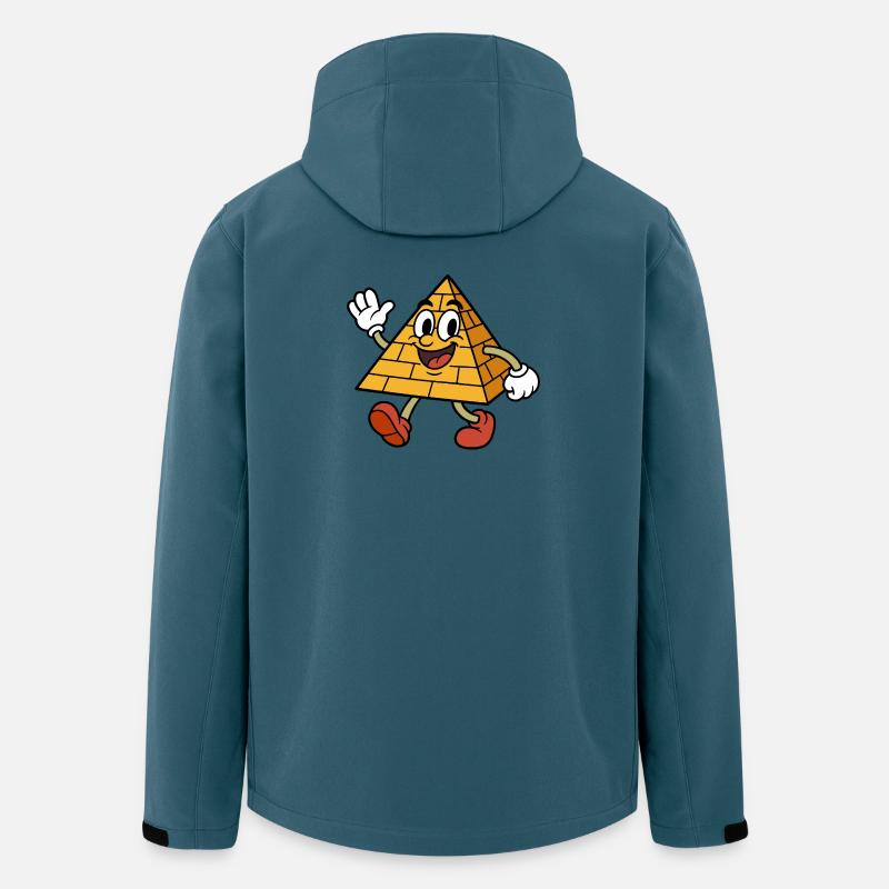 Talking wacky pyramid - Men’s Recycled Softshell Jacket by Stanley/Stella - stargazer