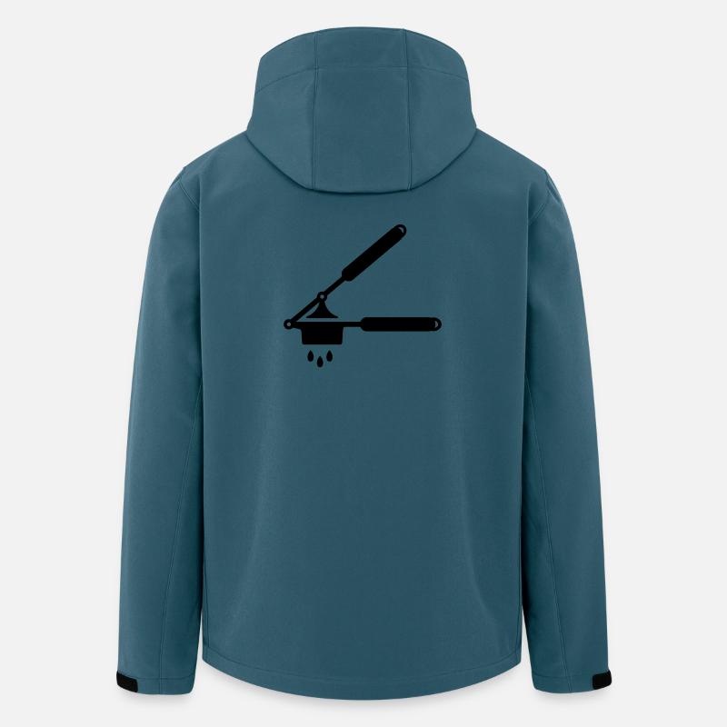 Garlic press or spaetzle press - Men’s Recycled Softshell Jacket by Stanley/Stella - stargazer